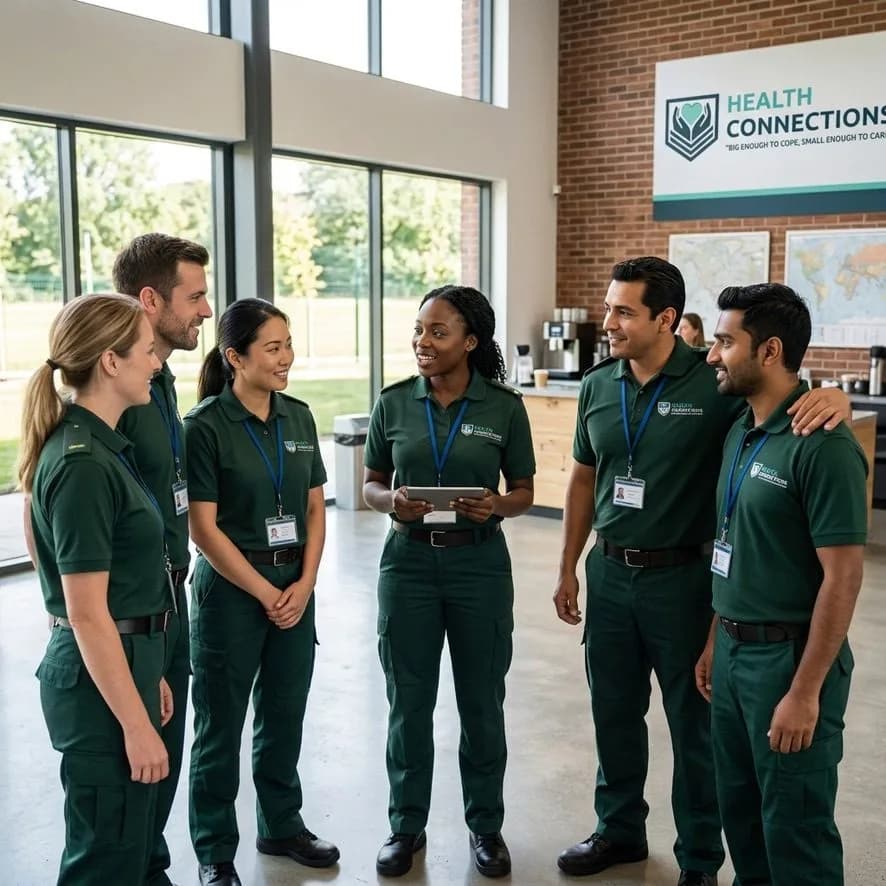 Health Connections team briefing